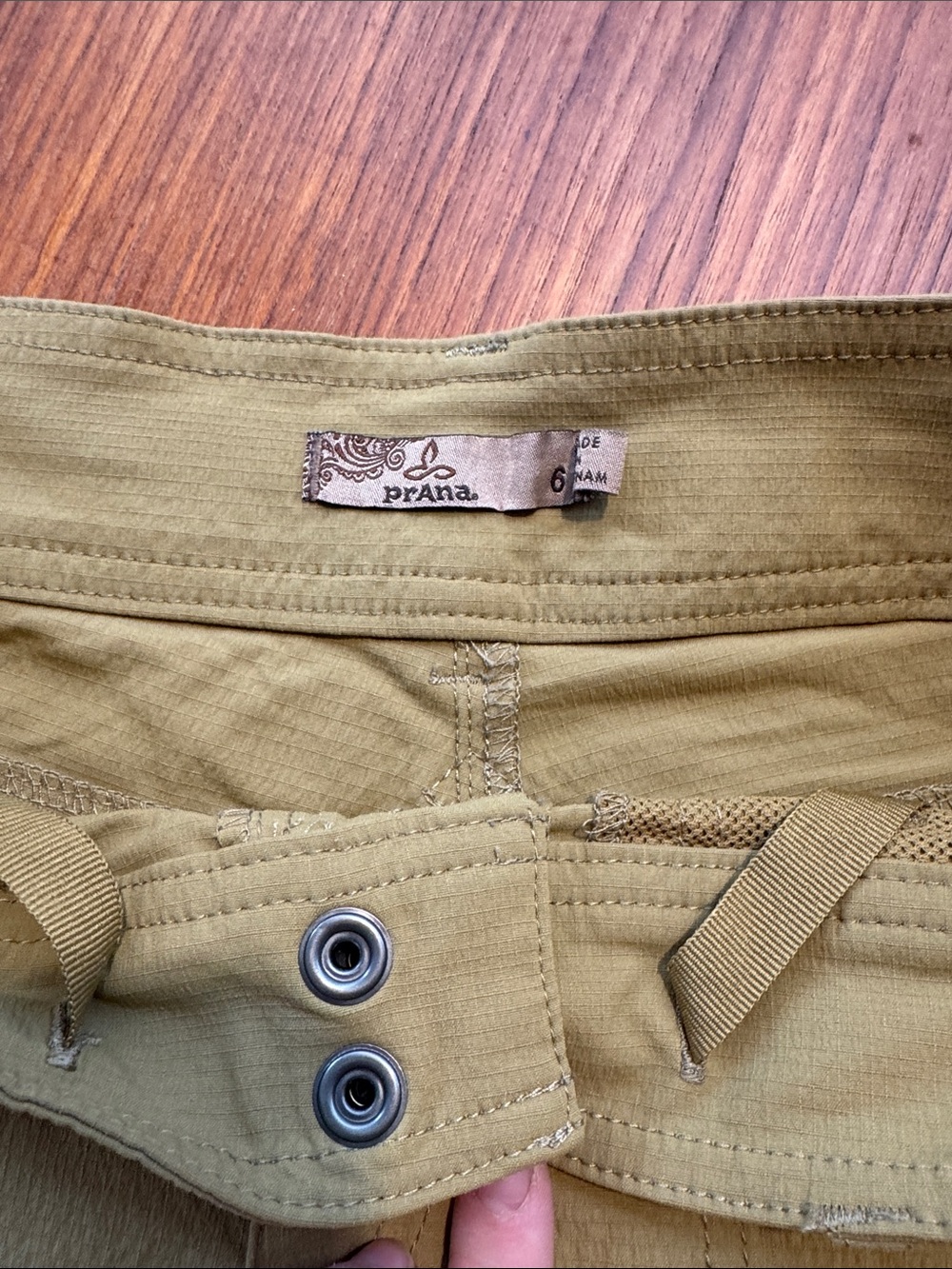 Prana Women's Olive Athletic Shorts
